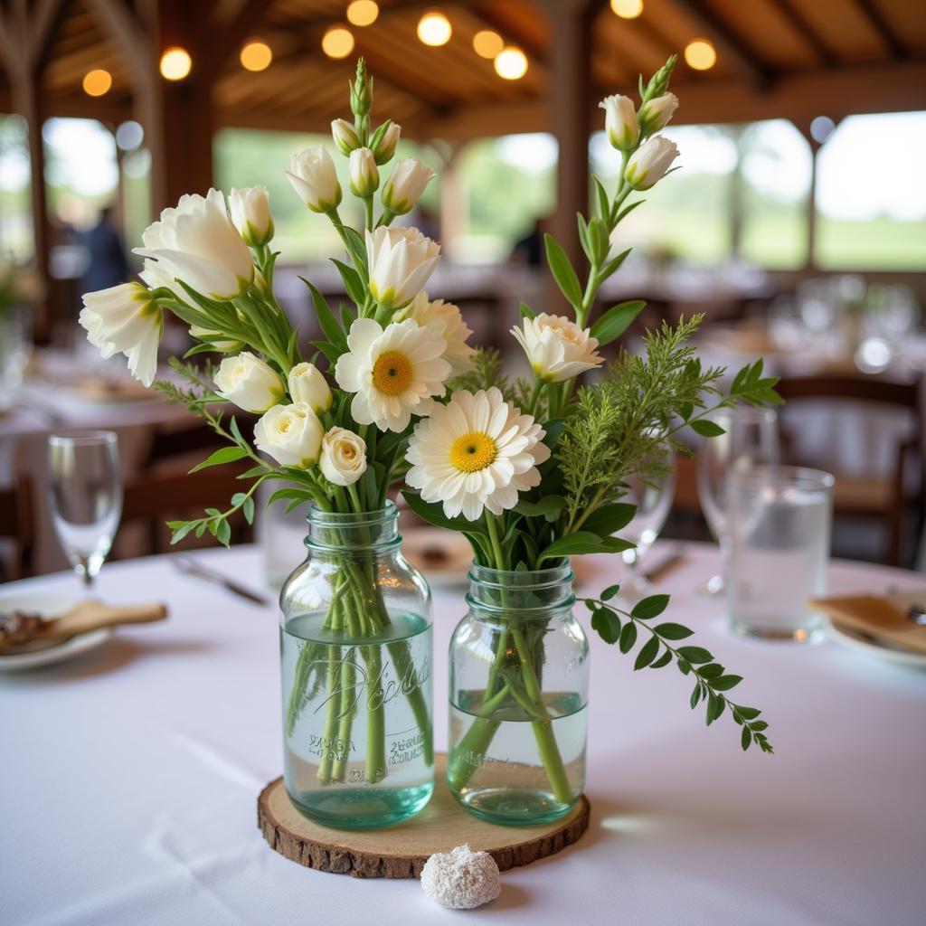 DIY Wedding Decor at an Austin Venue