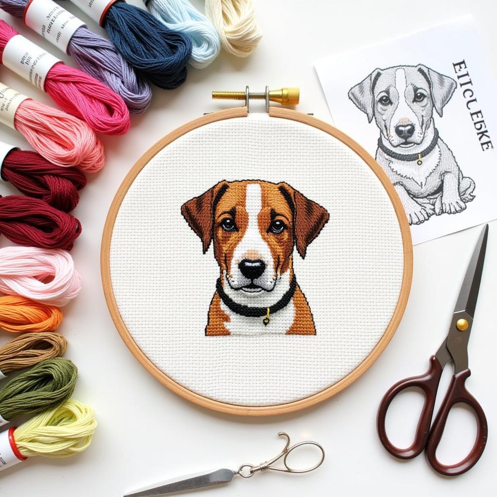 Dog Cross Stitch Supplies