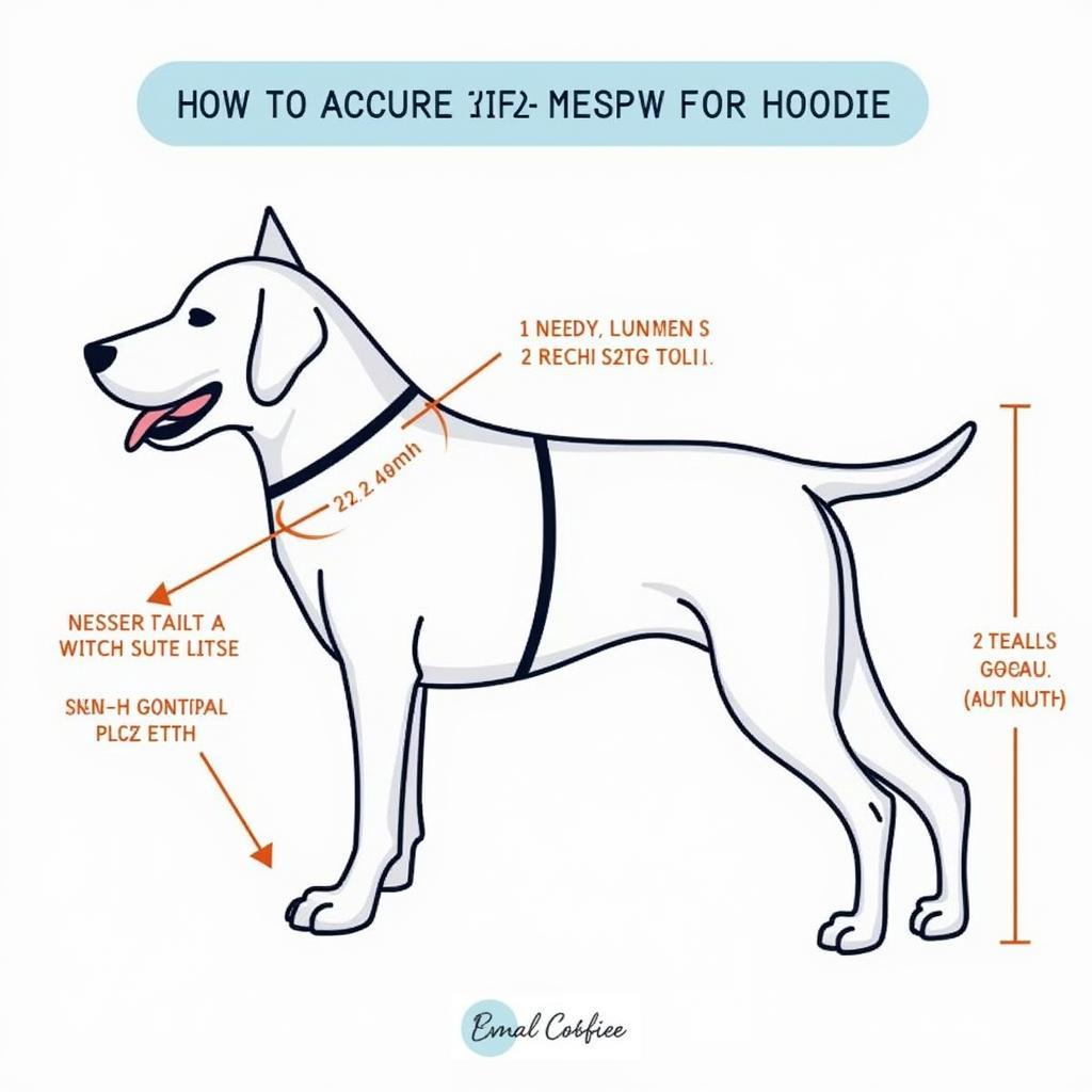 Taking Measurements For A Dog Hoodie