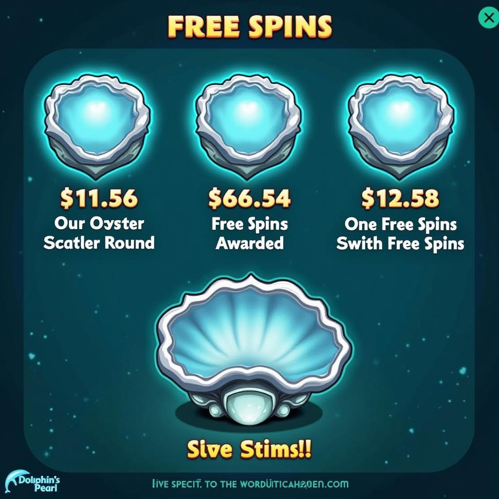 Dolphin's Pearl Deluxe Free Spins Feature