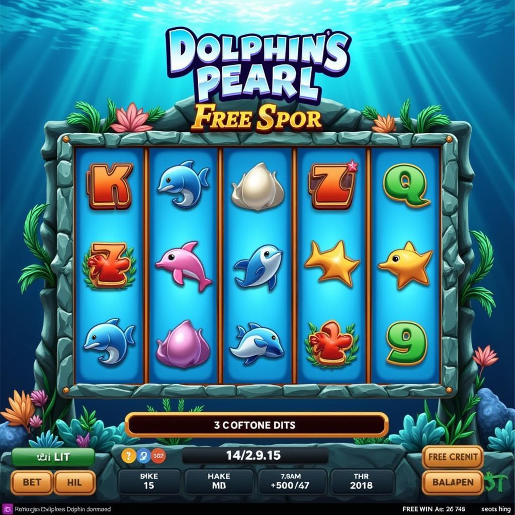 Dolphins Pearl Free Play Screenshot