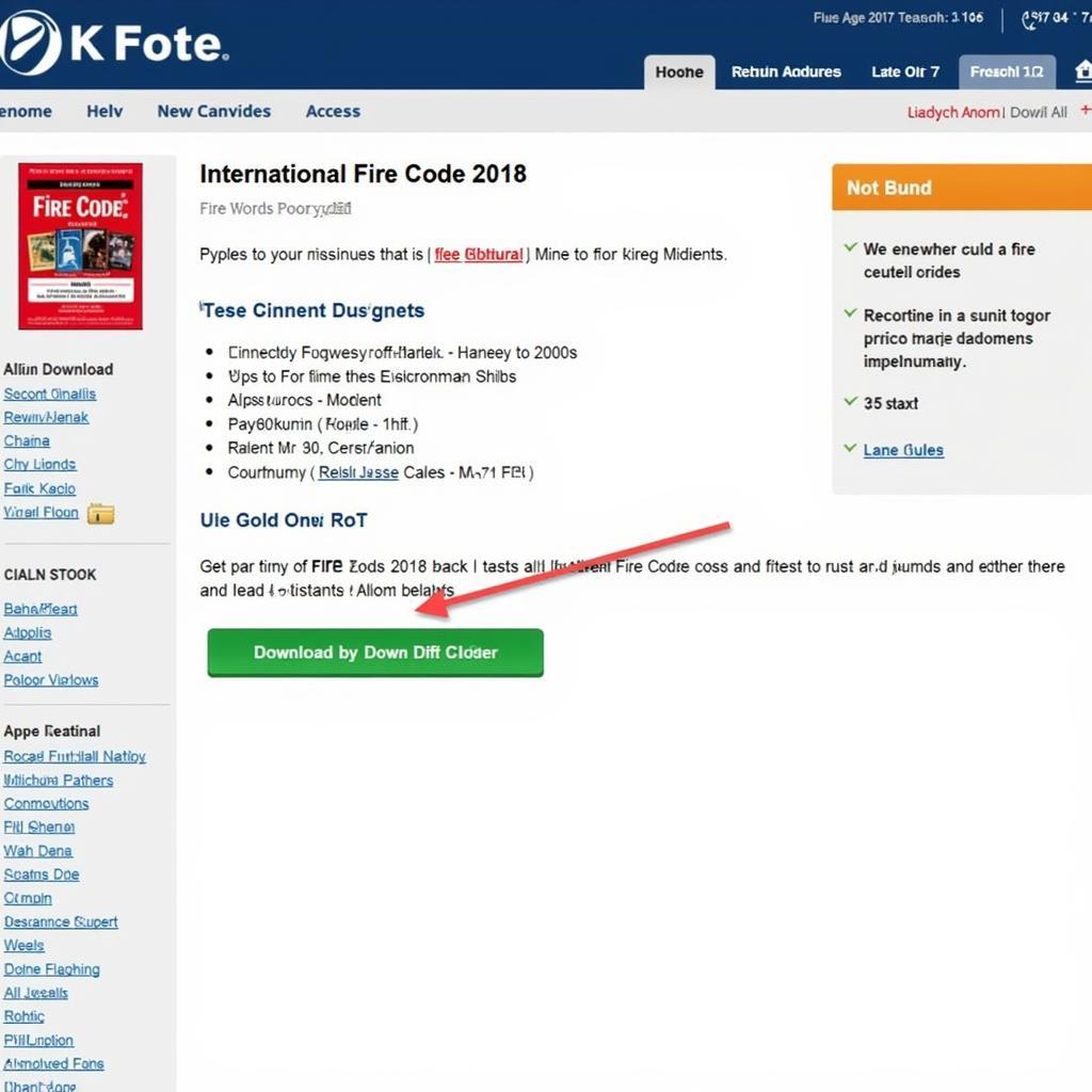 Downloading International Fire Code 2018 PDF