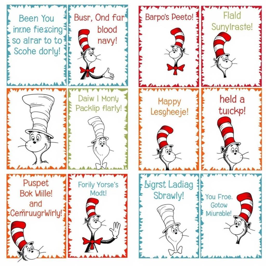 Free Printable Dr. Seuss Food Label Templates