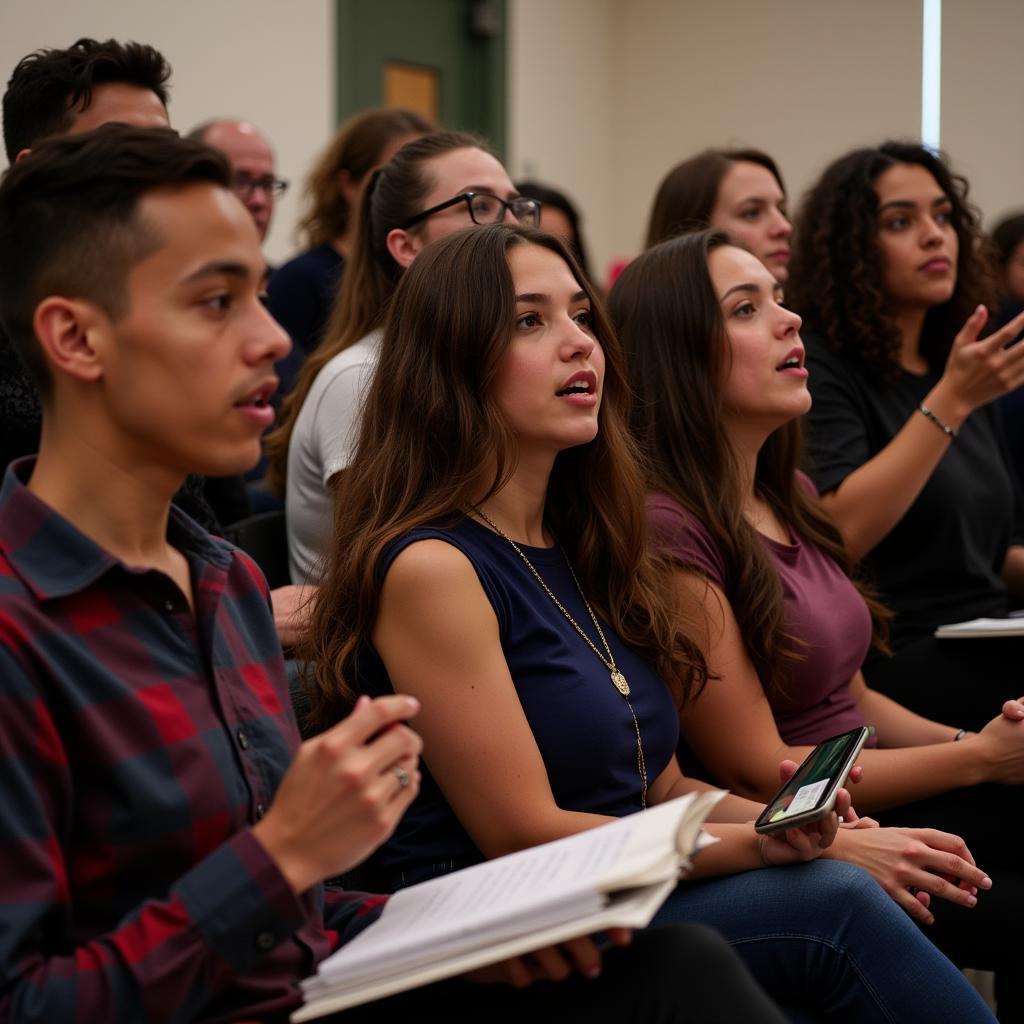 An Engaging Drug Free Poetry Reading Event at a Community Center