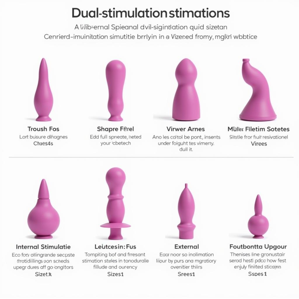 Types of Dual Stimulation Vibrators