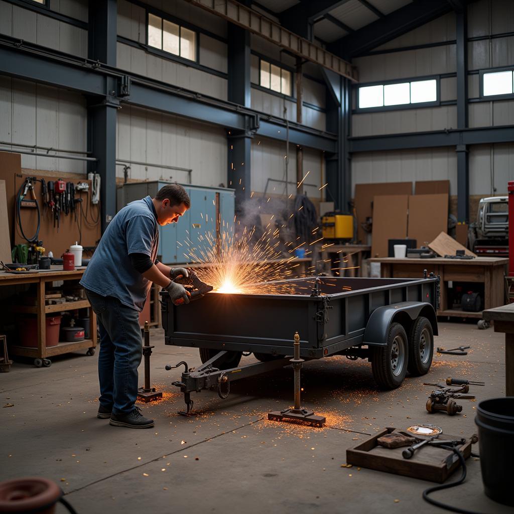 Building a Dump Trailer