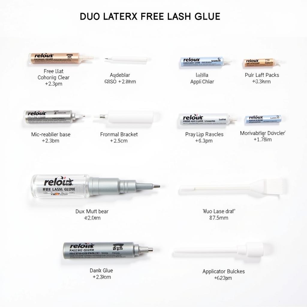 Duo Latex Free Lash Glue Variety