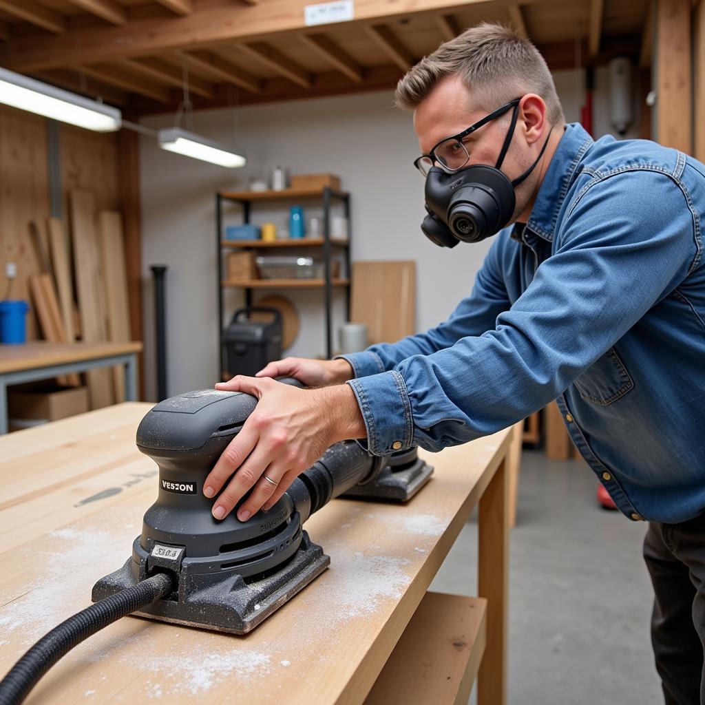 Setting Up for Dust-Free Sanding