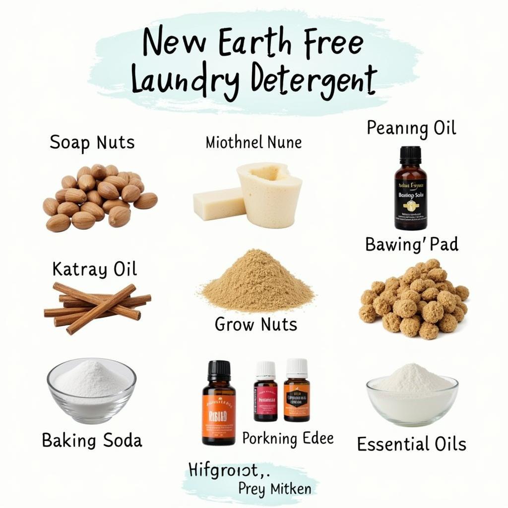 Natural Laundry Detergent Ingredients