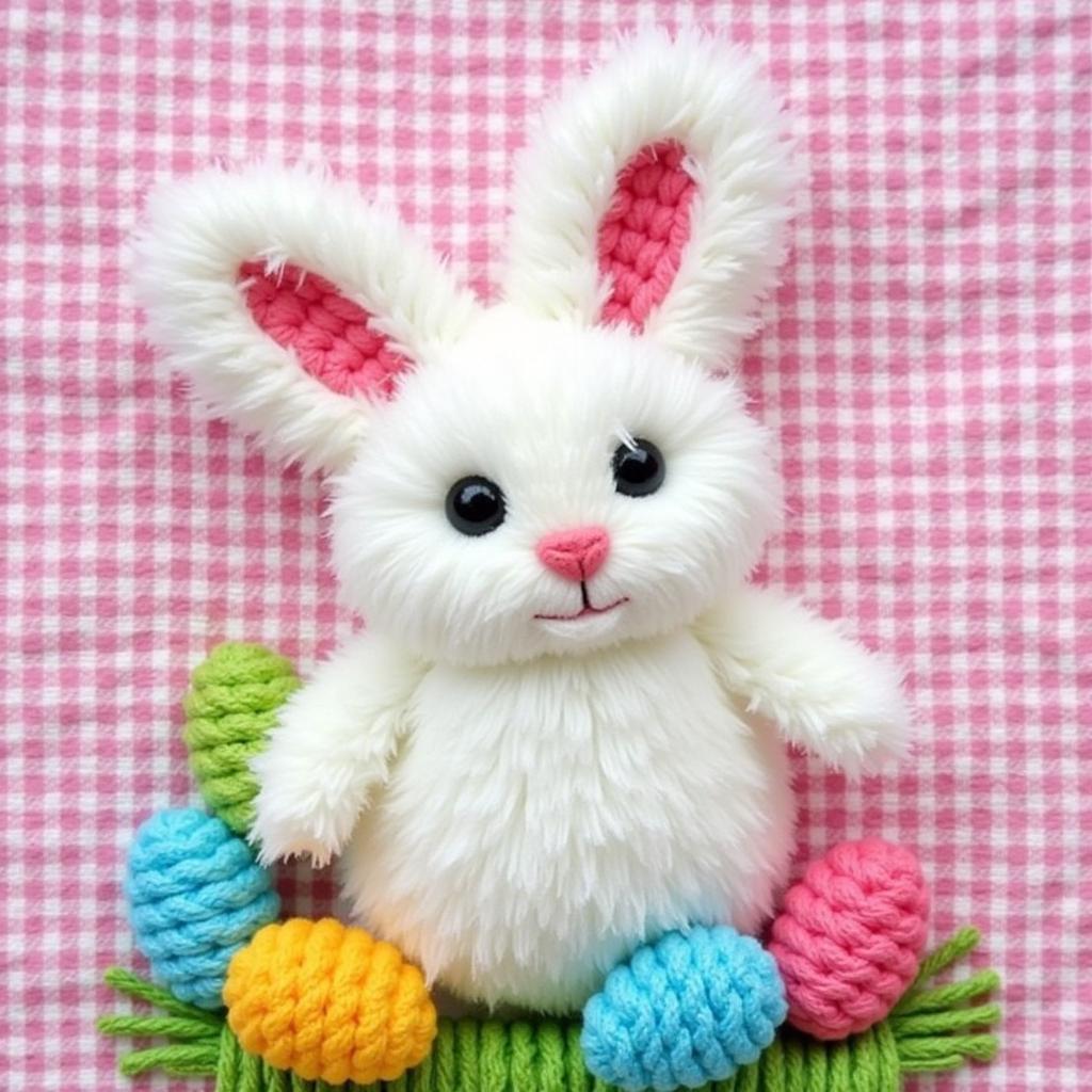 Cute Easter Bunny Free Cross Stitch Chart