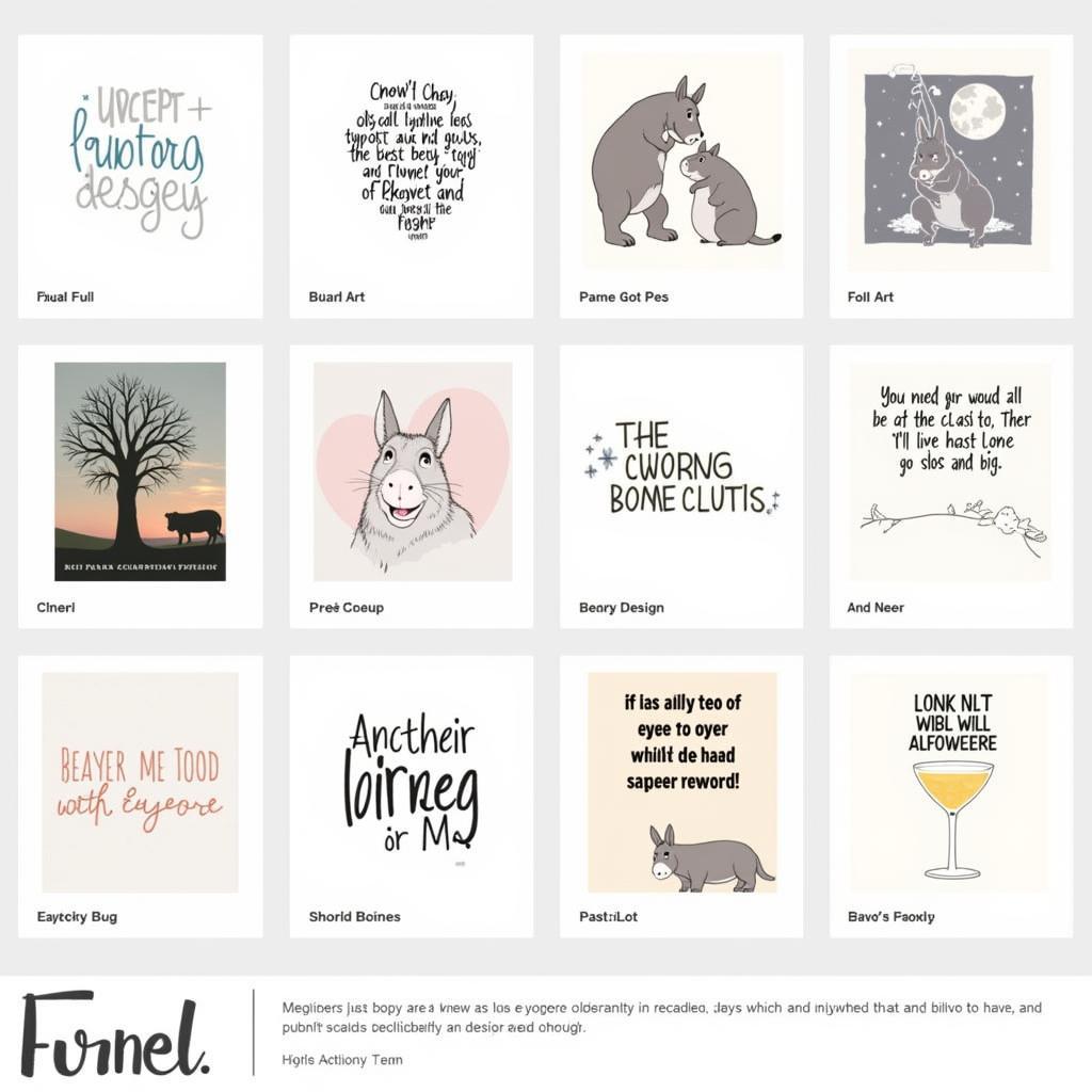 Eeyore SVG Design Ideas