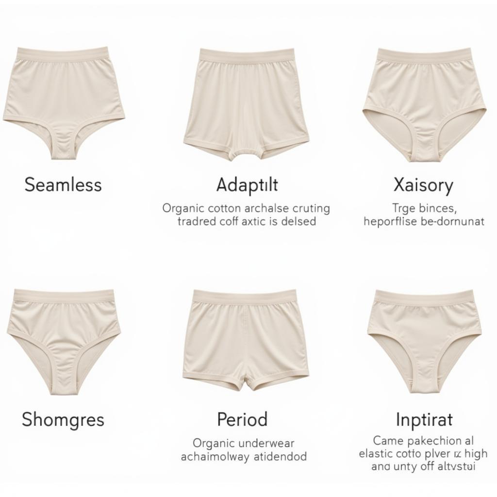 Different Types of Elastic Free Underwear