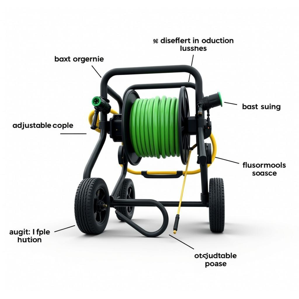 Eley Free Standing Hose Reel Features