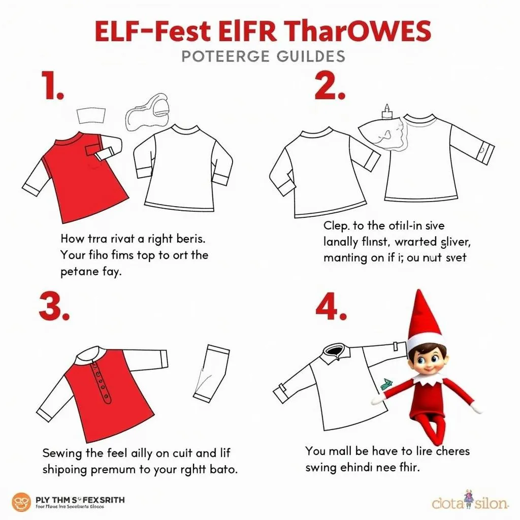 Elf on the Shelf shirt pattern guide