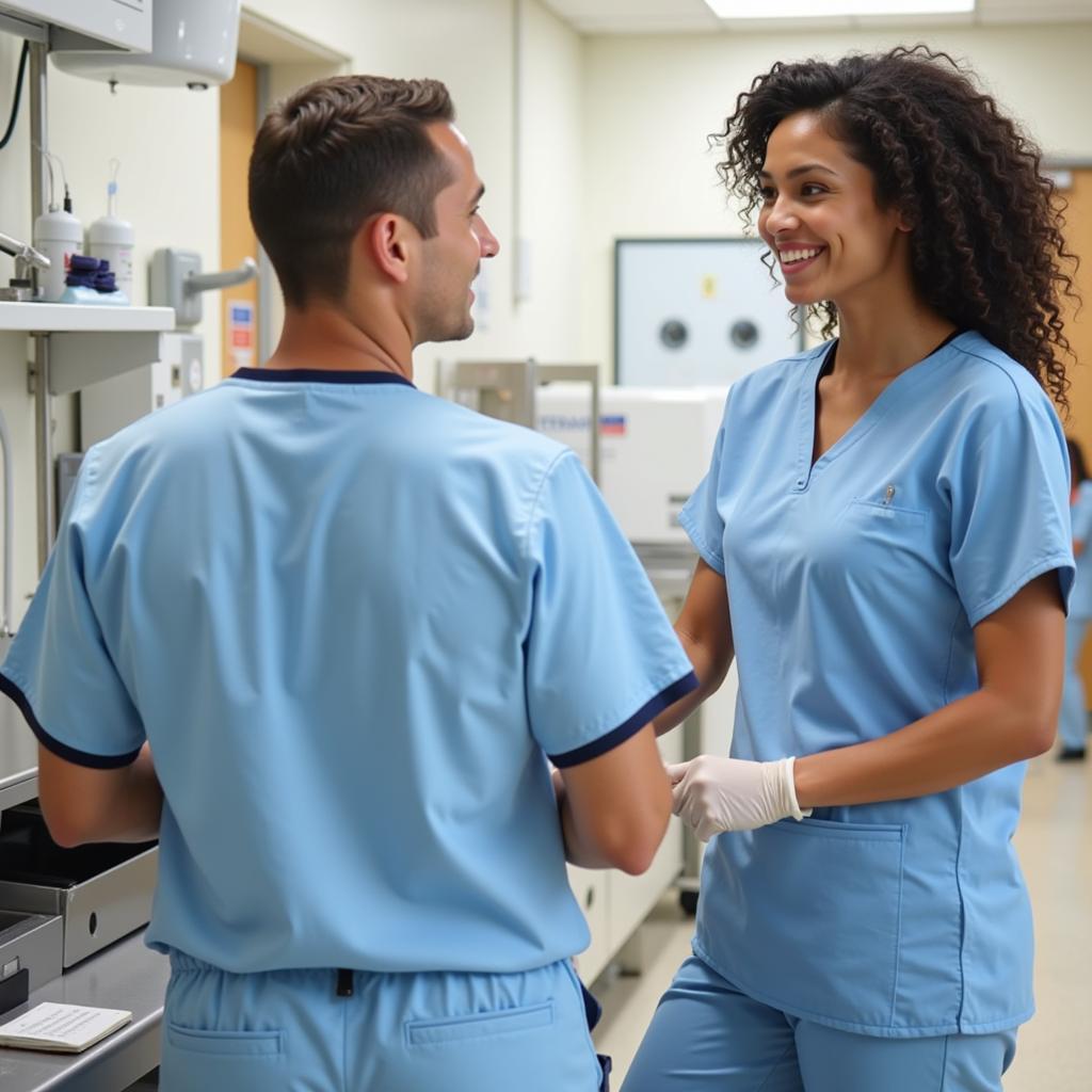 Sterile processing technician training sponsored by an employer