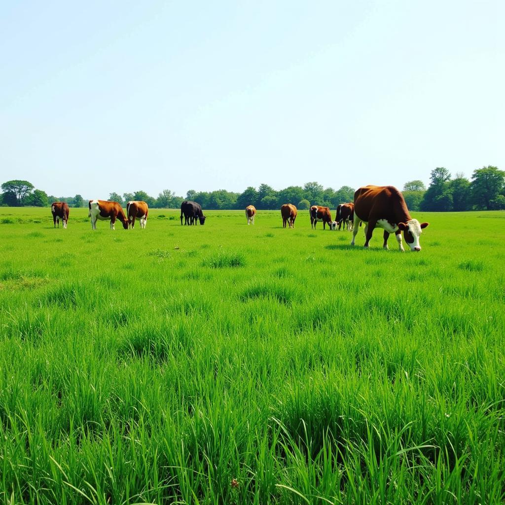 Healthy Livestock on Endophyte-Free Pasture