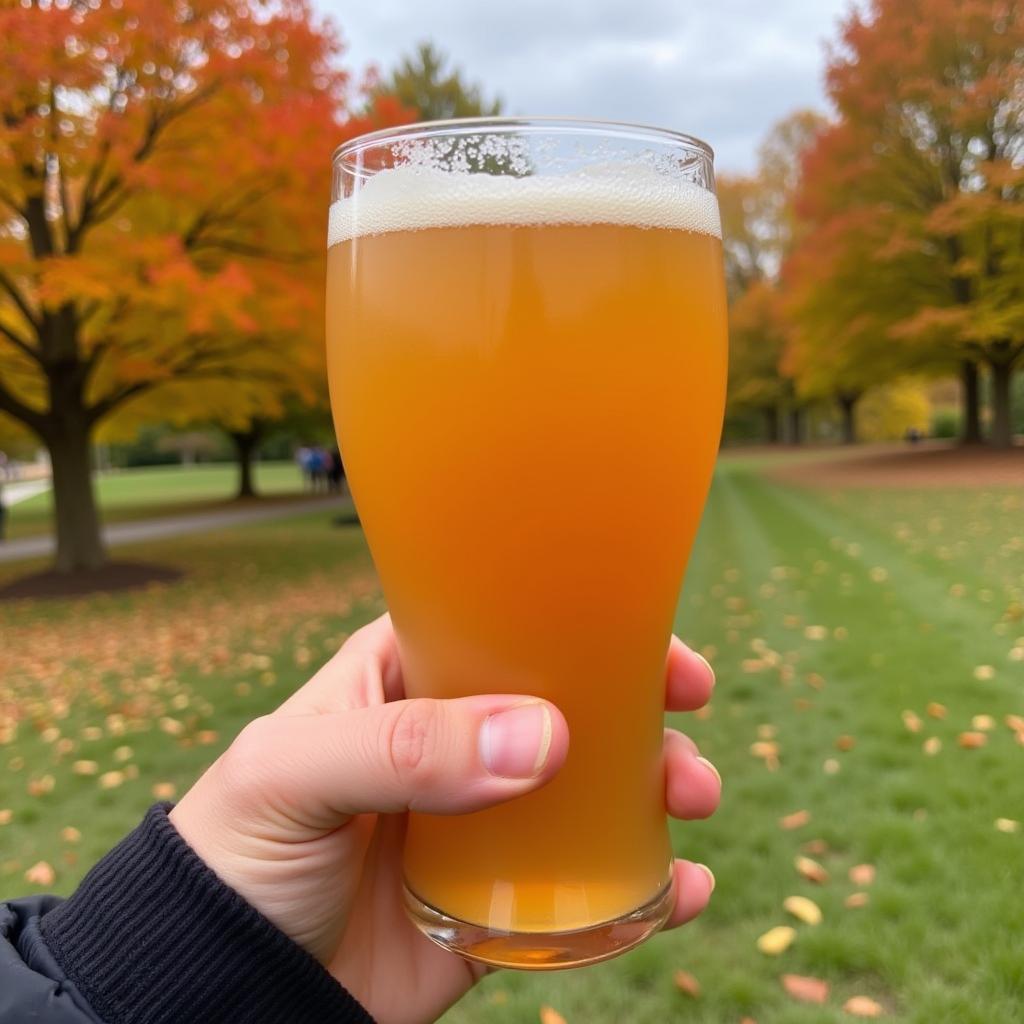 Enjoying Gluten-Free Pumpkin Ale