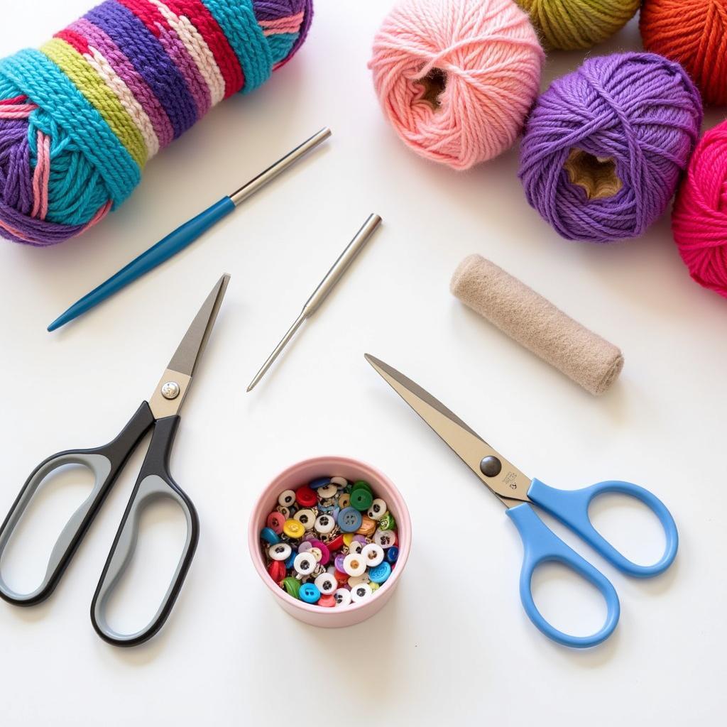 Essential Crochet Supplies for Making Trolls 