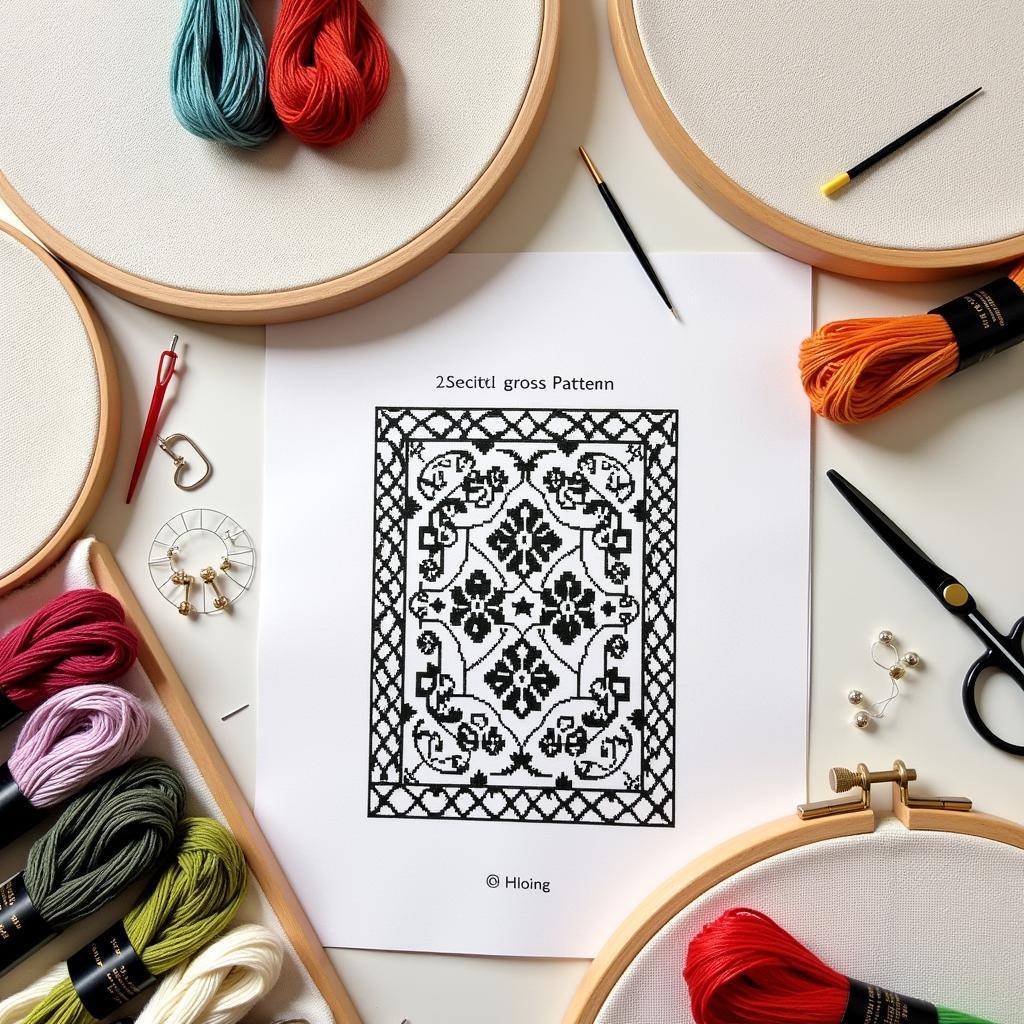 Essential Cross Stitch Supplies for Celtic Designs