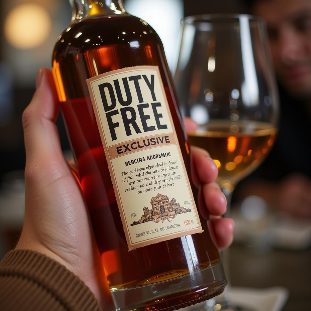 Exclusive Bourbon at Duty Free