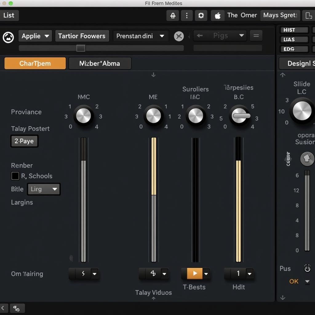 Adjusting Ample Slide Settings