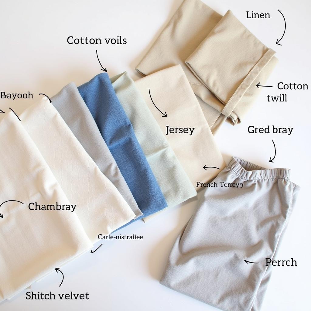 Various Fabrics for Harem Pants