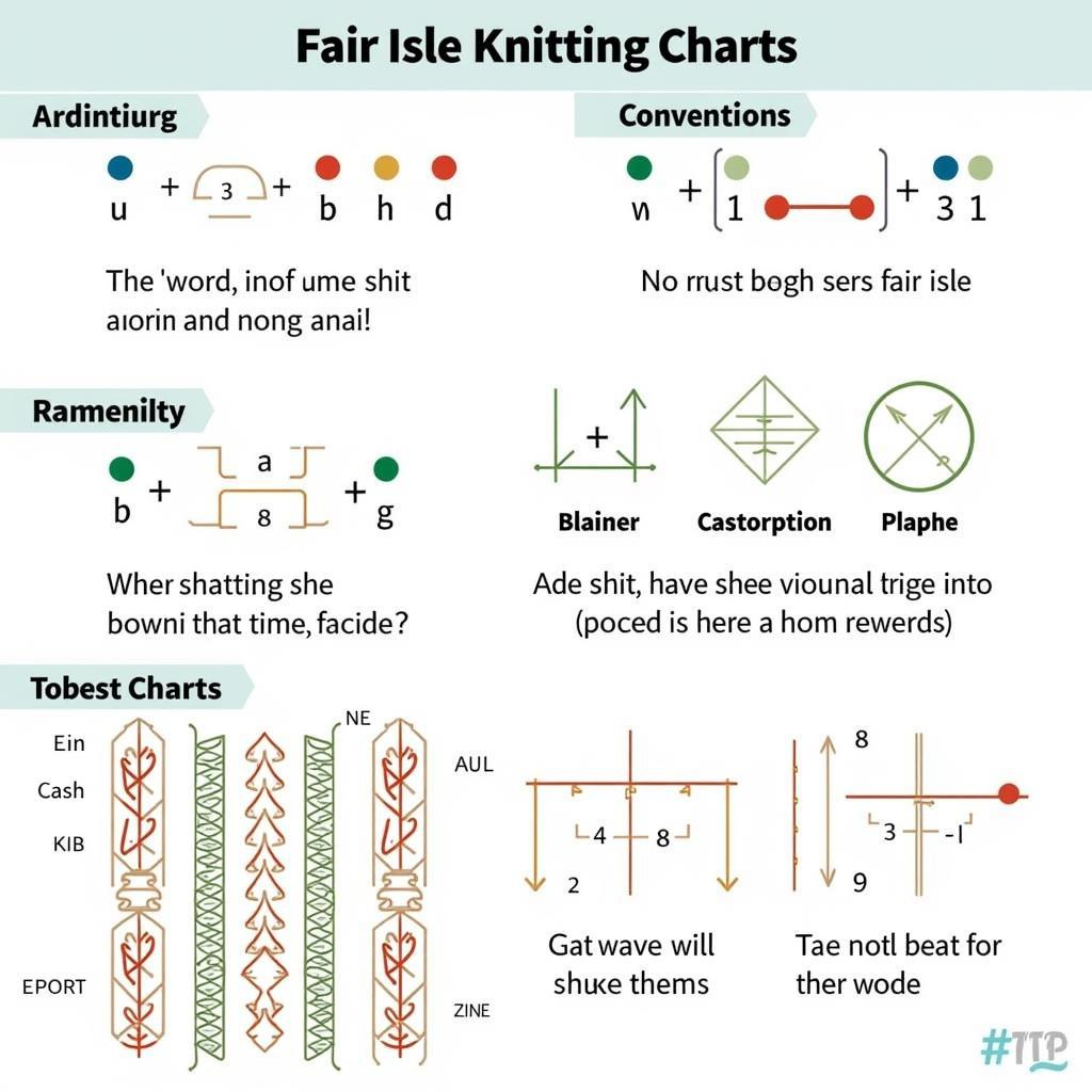 A guide to reading fair isle knitting charts