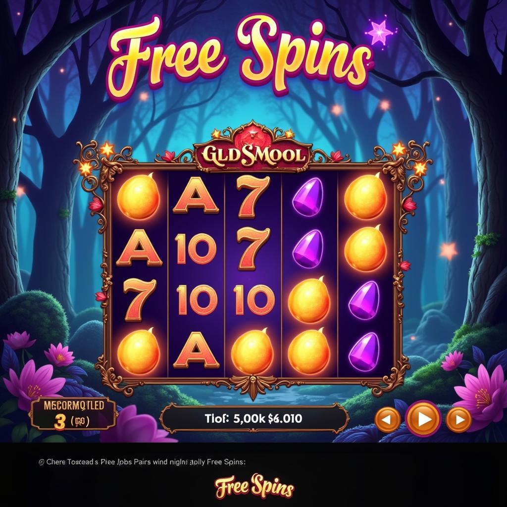 Fairy slots free spins bonus round