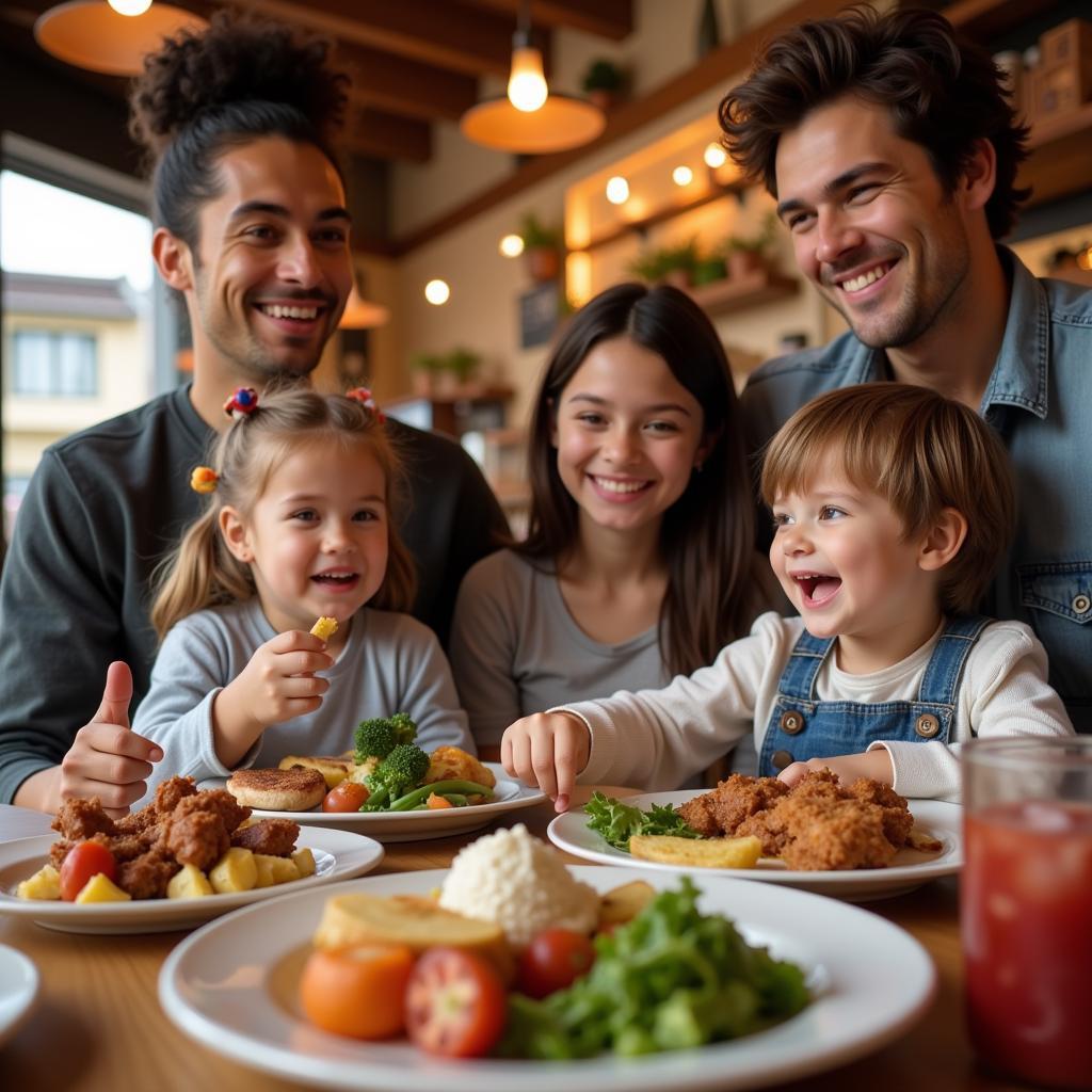 Family Dining in Orange County