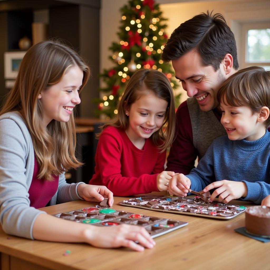 Family Sharing Gluten Free Chocolate Advent Calendar