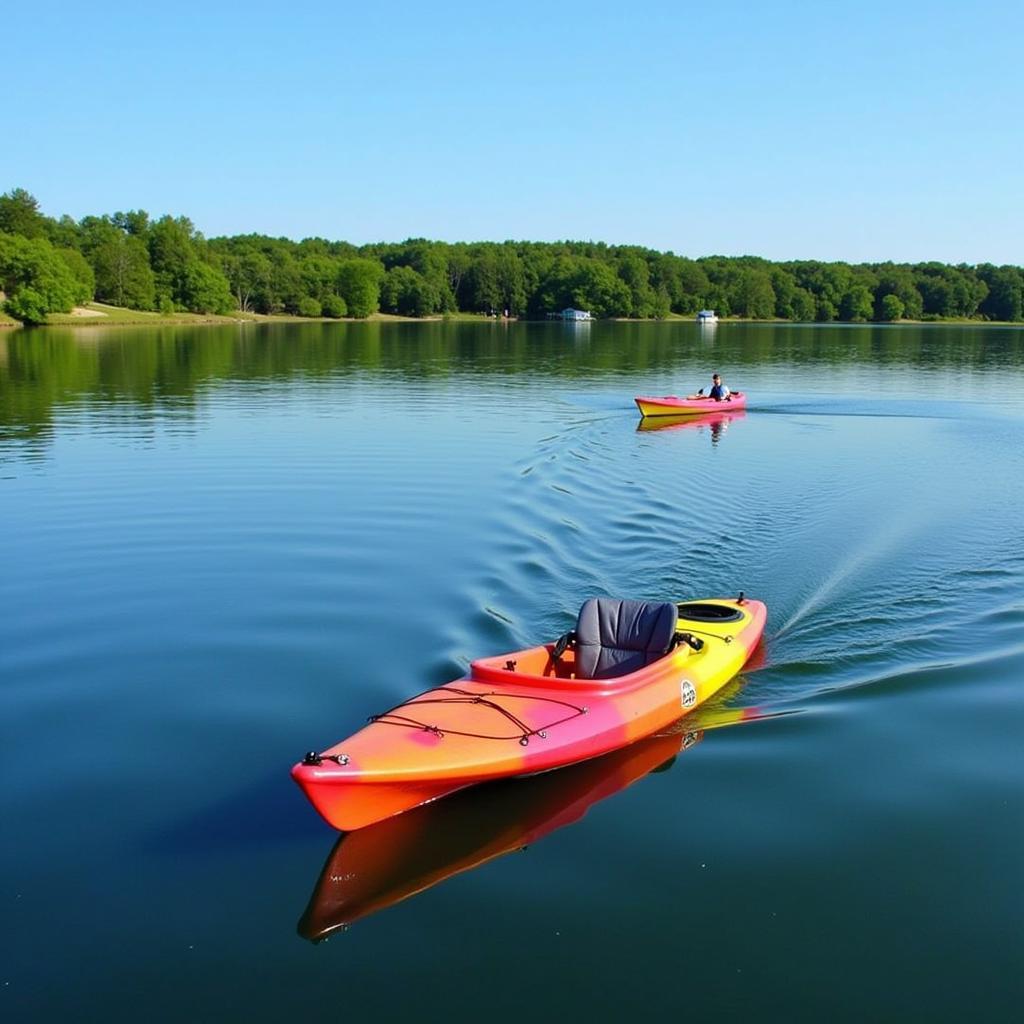 Feel Free Moken Kayak on Calm Water