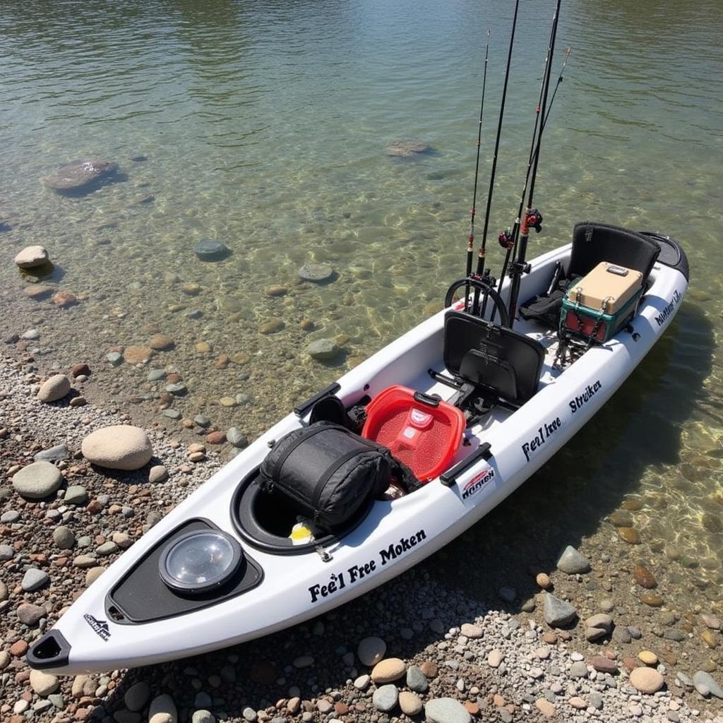 Feel Free Moken Kayak with Fishing Gear