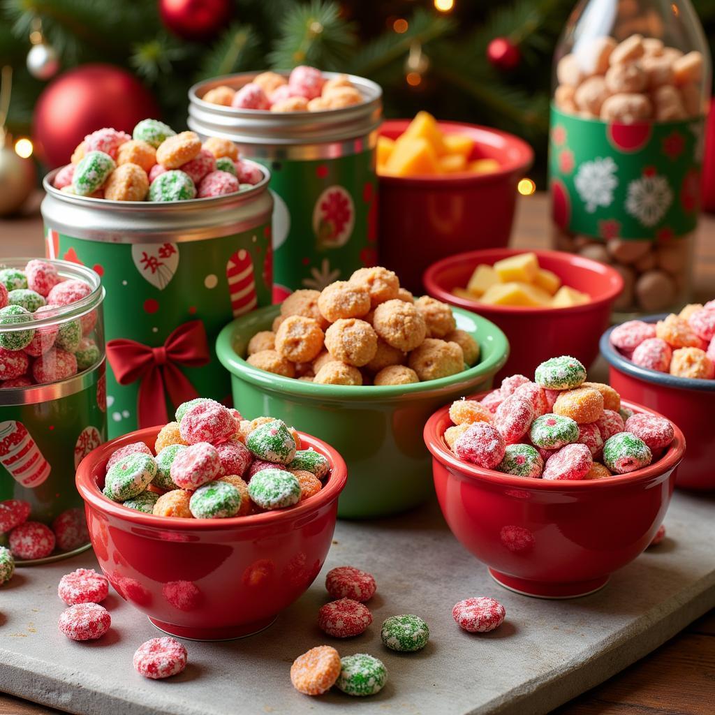 Festive Sugar-Free Candy Display