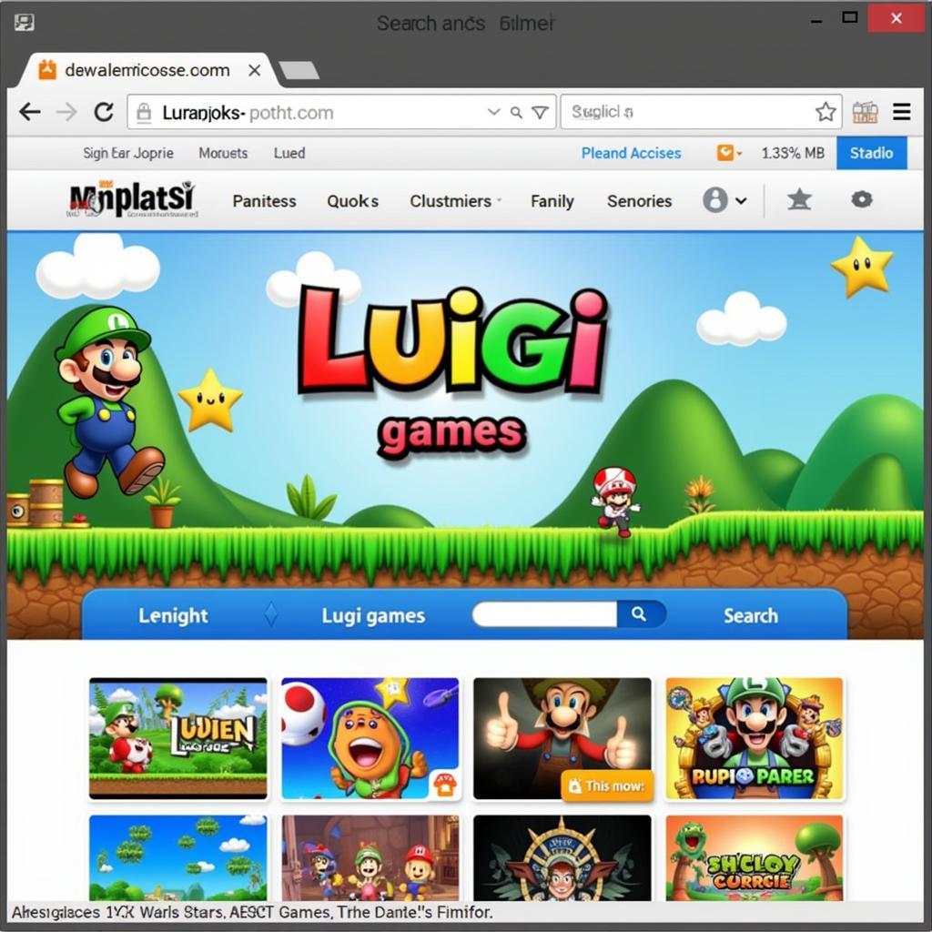 Searching for Luigi Games