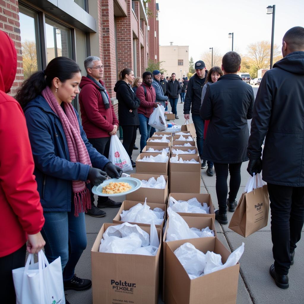 Columbus Food Bank Distribution