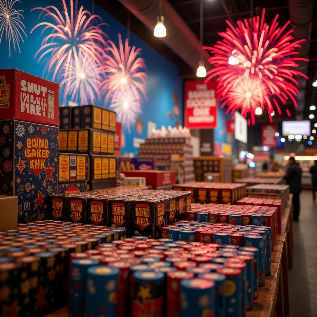 Fireworks Sale Display