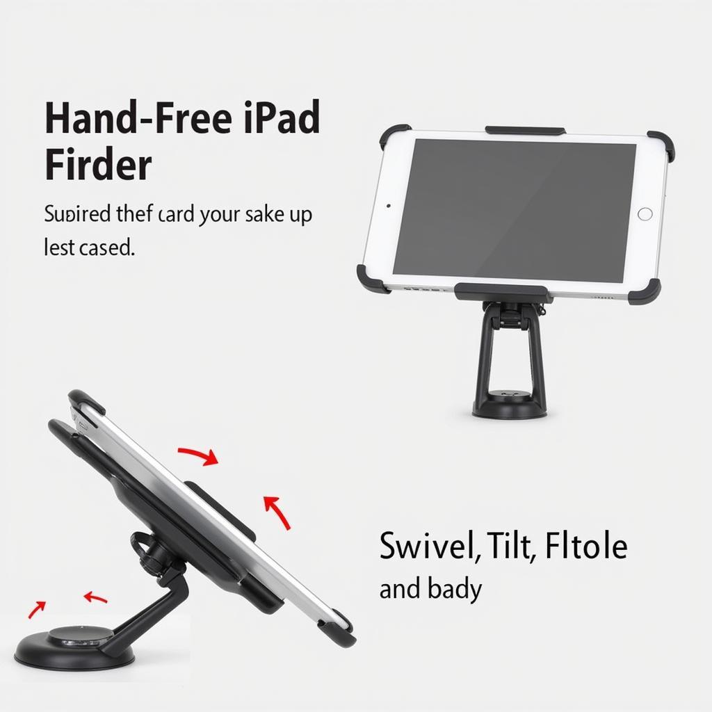 Adjustable iPad Holder