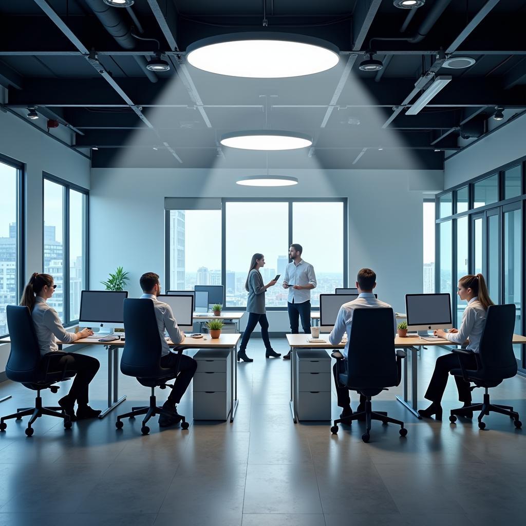 Benefits of Flicker Free Lighting in an Office Environment