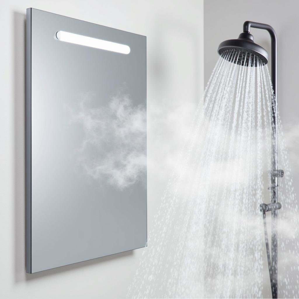 Fog-Free Mirror with Heating Element