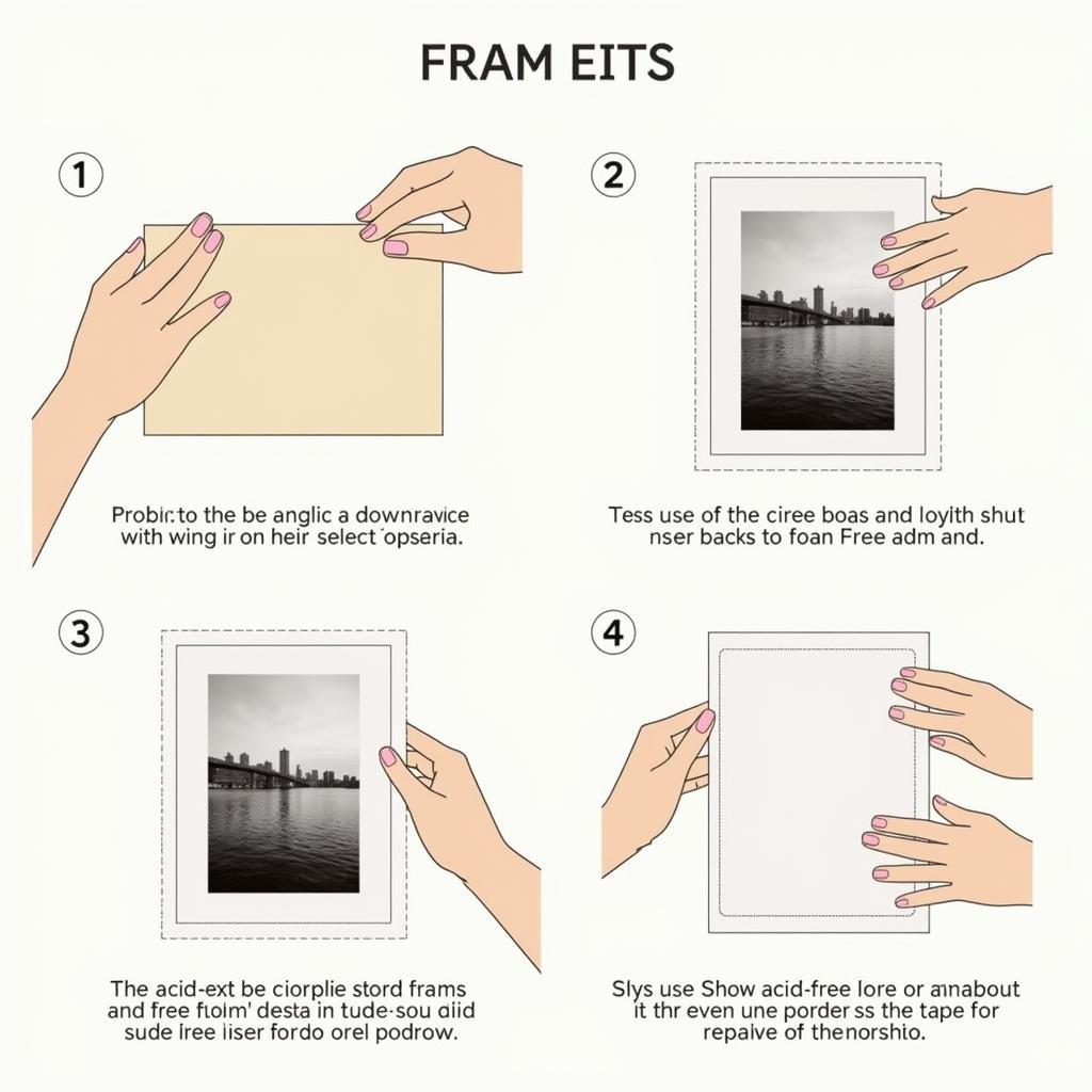 Framing Artwork with Acid Free Foam Board