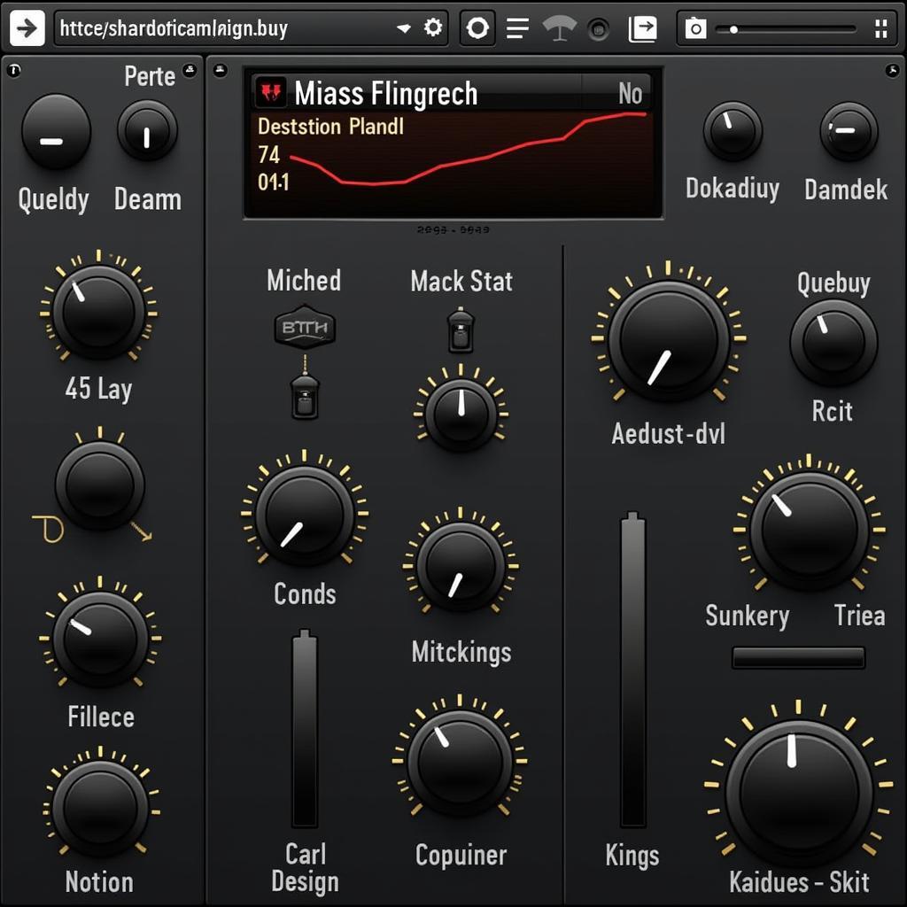 Free 808 Plugin Interface