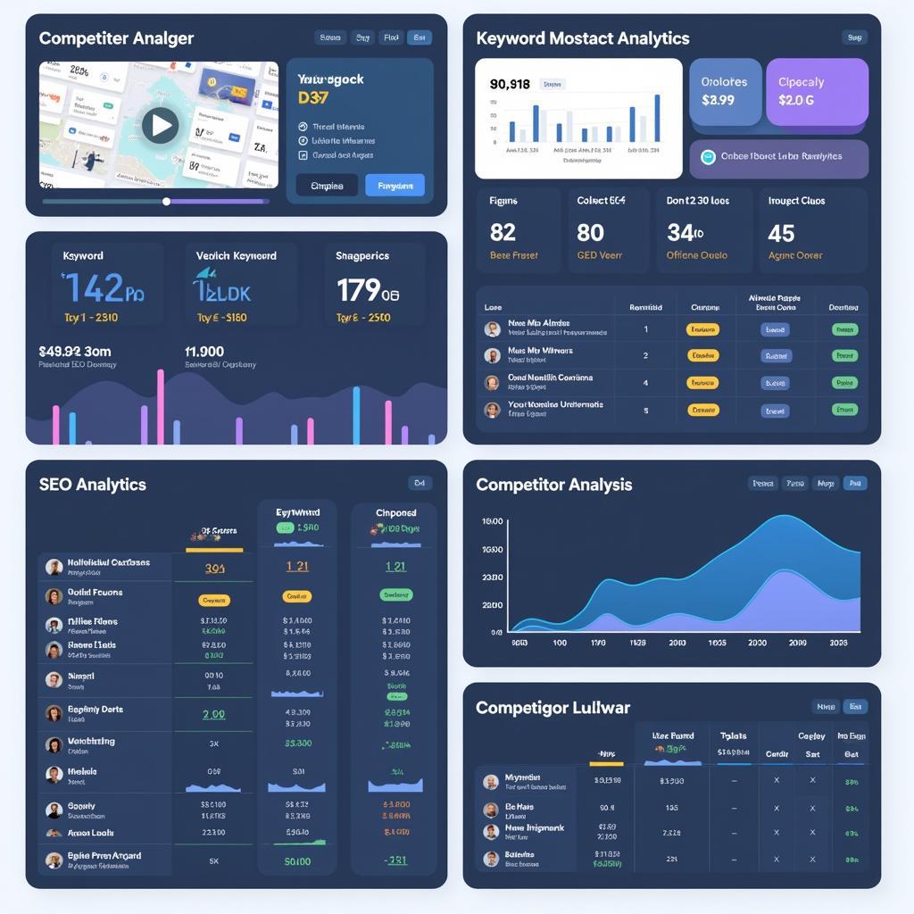 Free AI-powered SEO tools analyzing website data