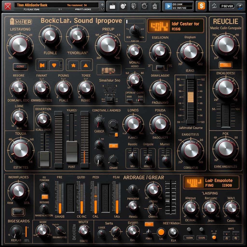 Free Analog Lab Bank Virtual Instrument Interface