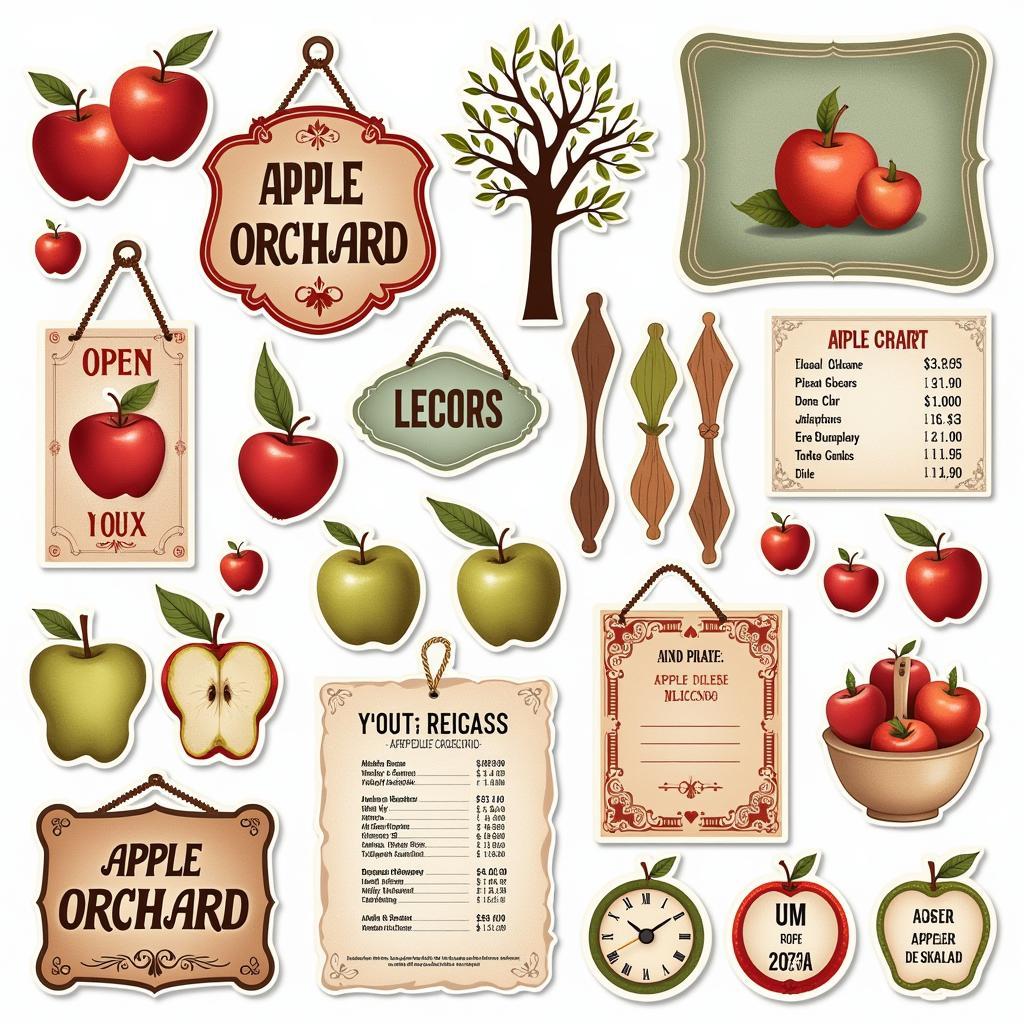 Free Apple Orchard Printables