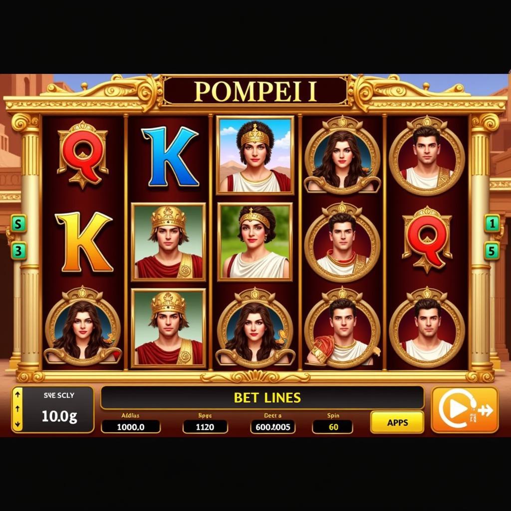 Free Aristocrat Pompeii Slots Gameplay