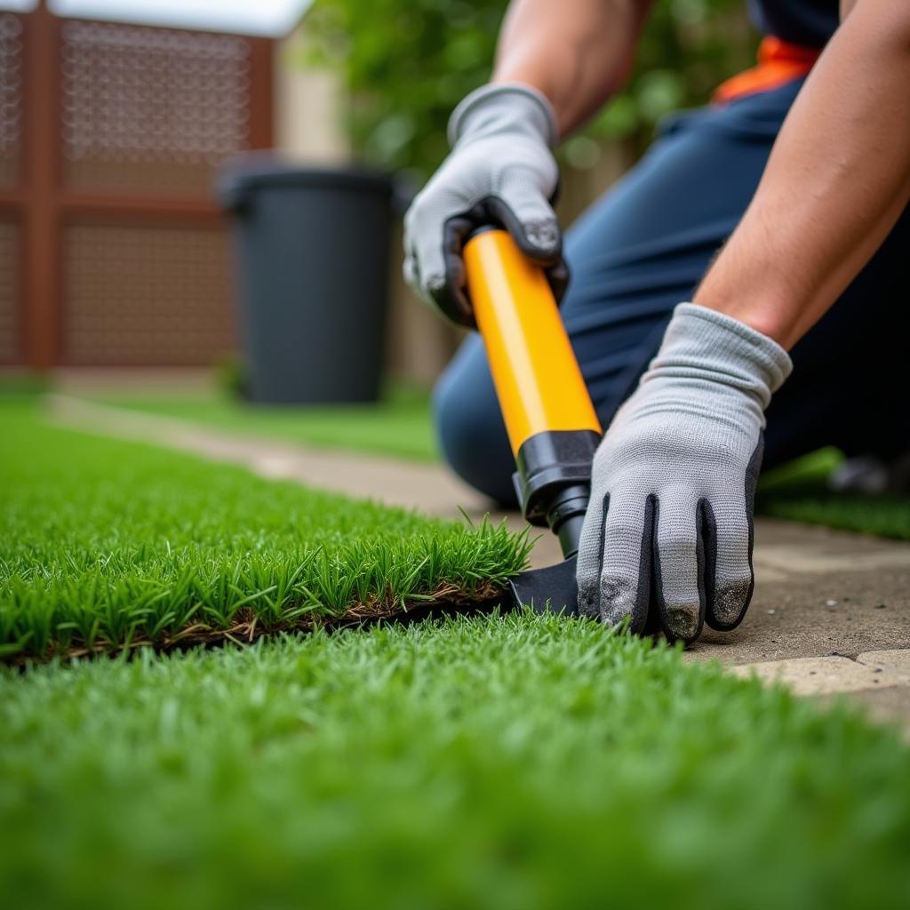 Free Artificial Turf Installation