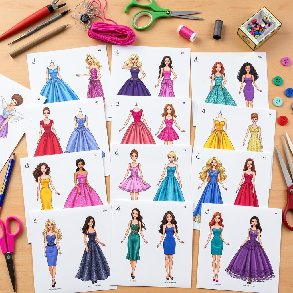 Free Barbie Dress Patterns