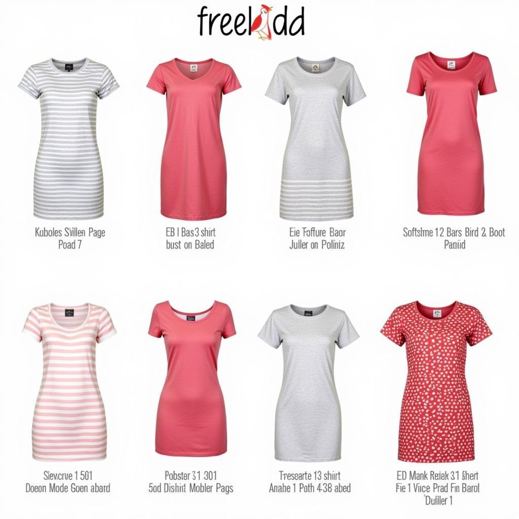 Different Free Bird T-Shirt Dress Styles