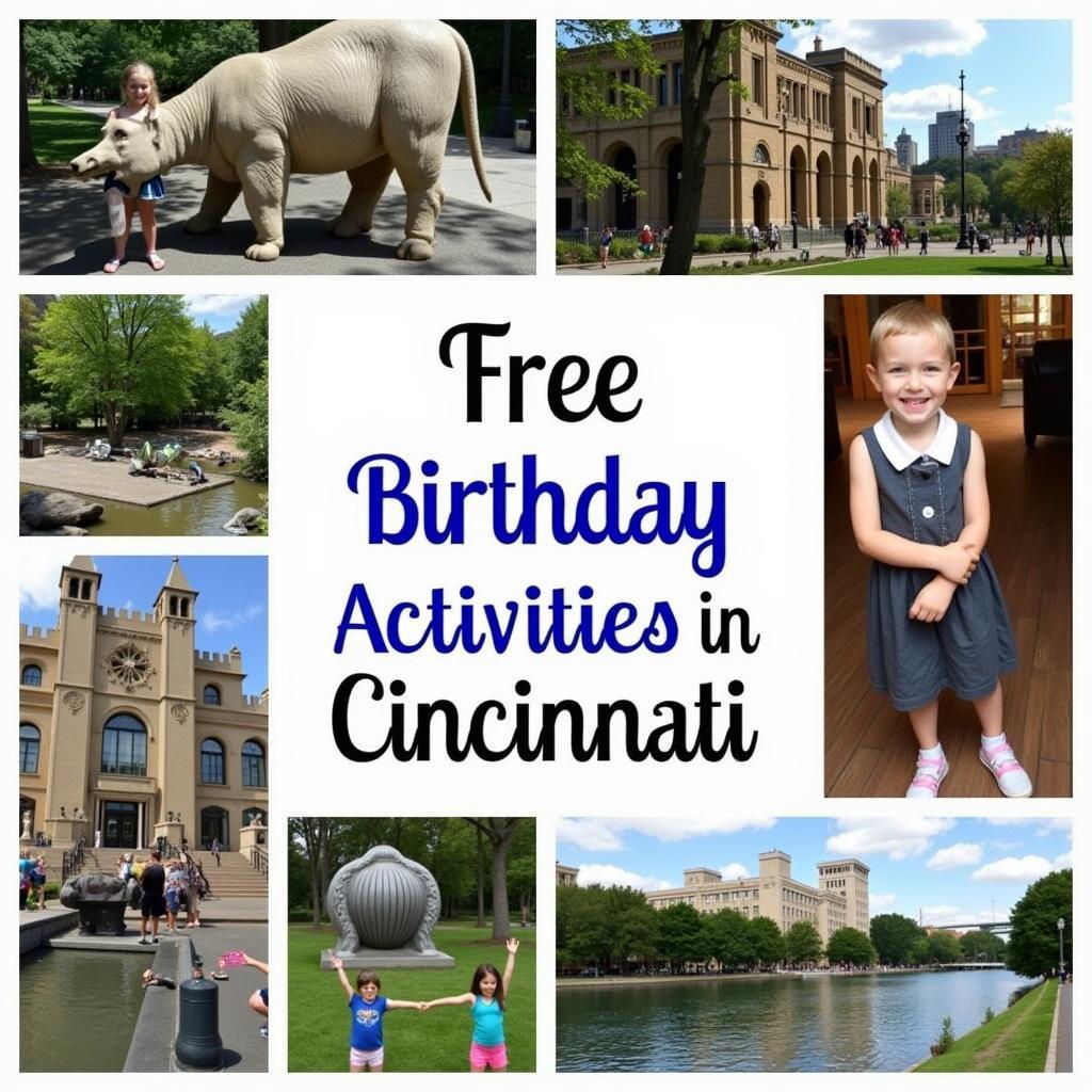 Free birthday activities in Cincinnati