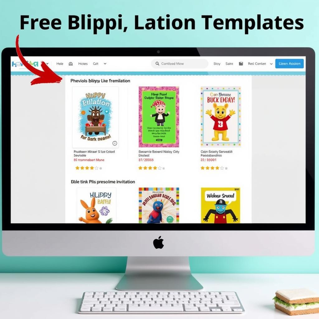 Free Blippi Invitation Templates Collection